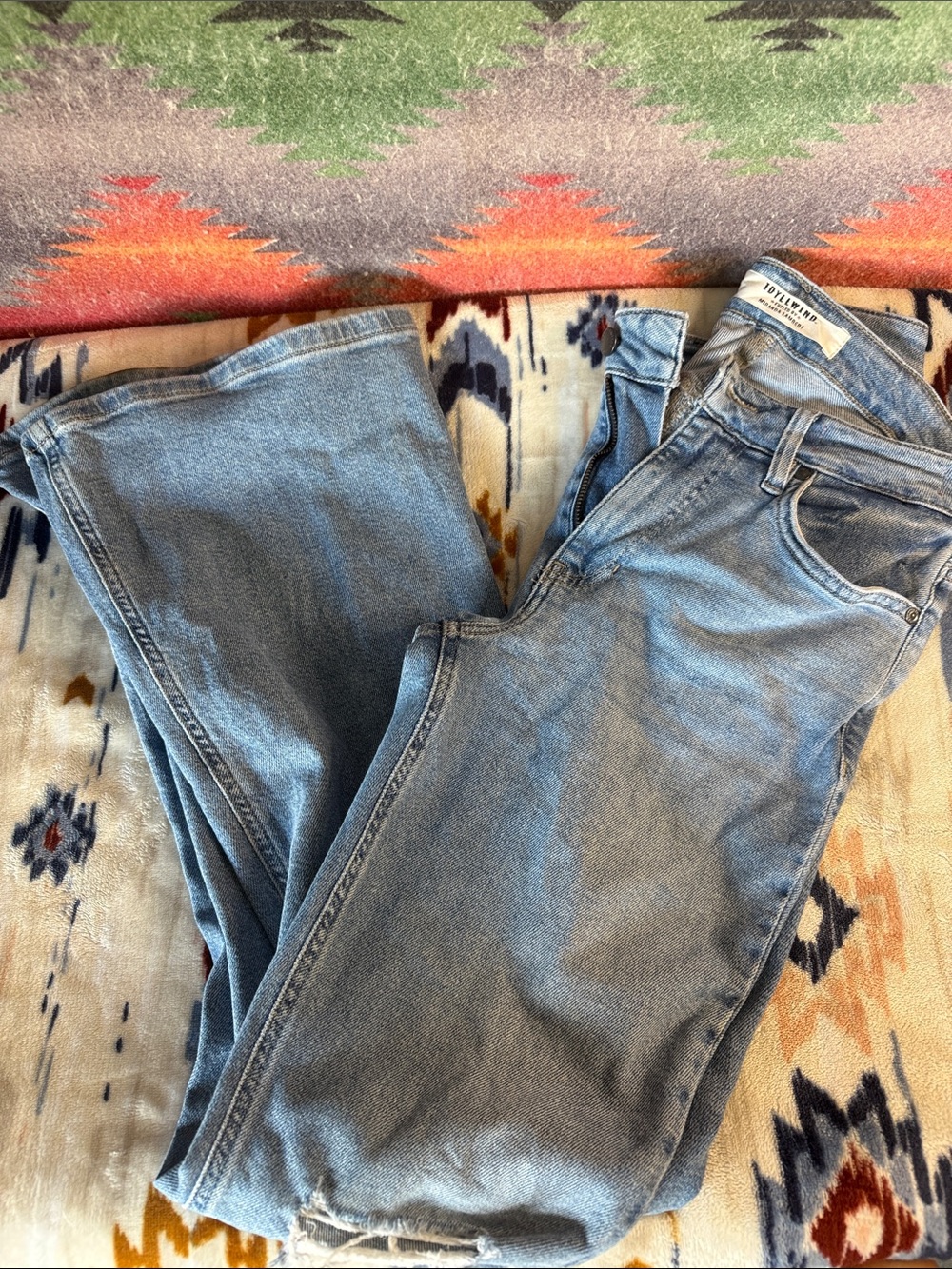 Idyllwind Light Blue Outlaw Flared Jeans